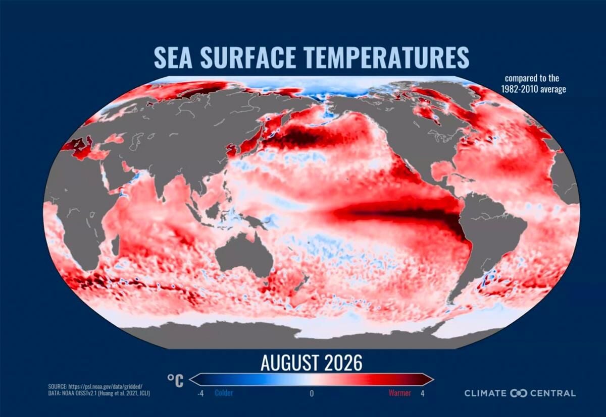 Sea temps