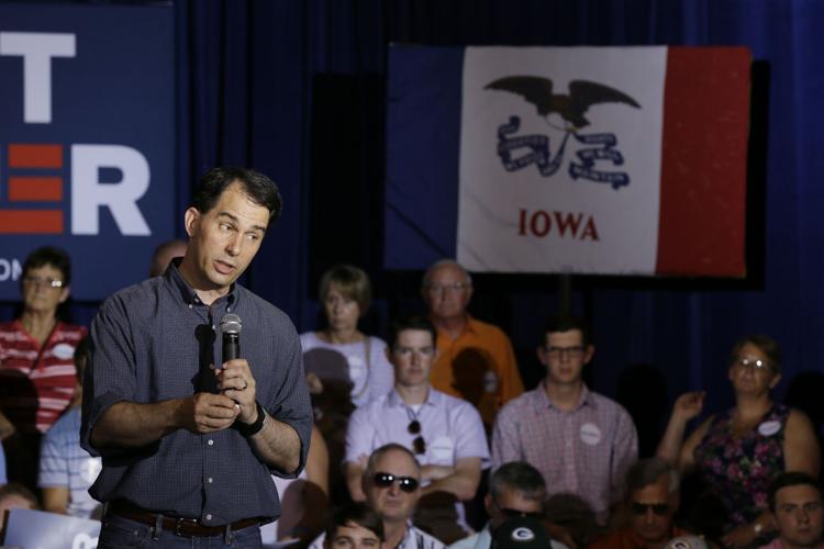 Scott Walker at town hall in Iowa