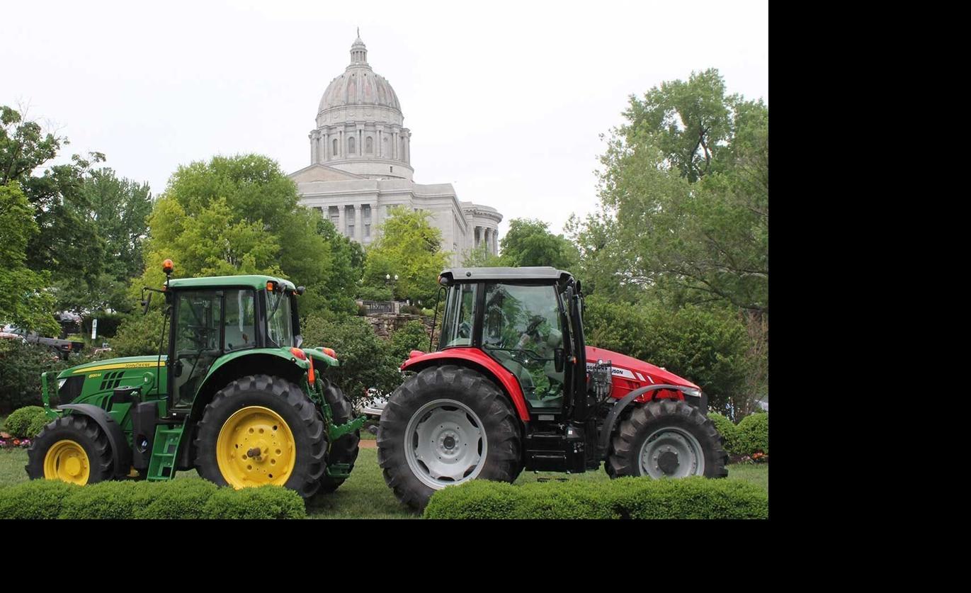 tractors and Missouri capitol