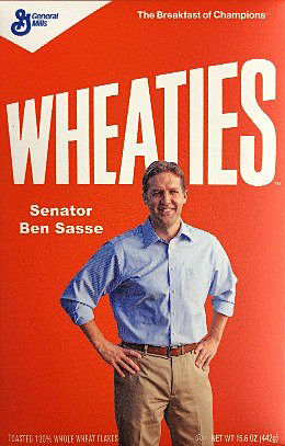Ben Sasse Wheaties 2019