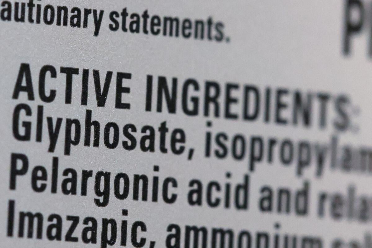 Roundup's list of ingredients