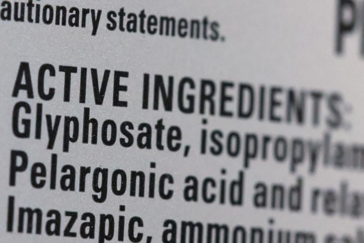 Roundup's list of ingredients