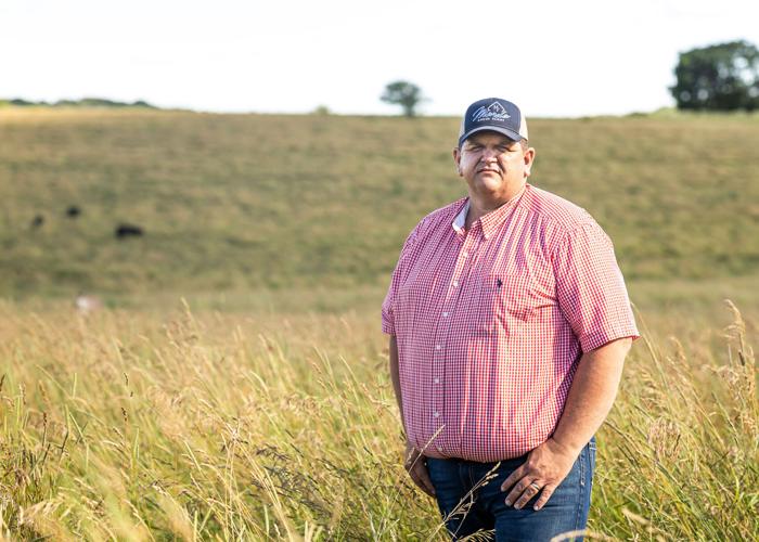 Cody Quam in field