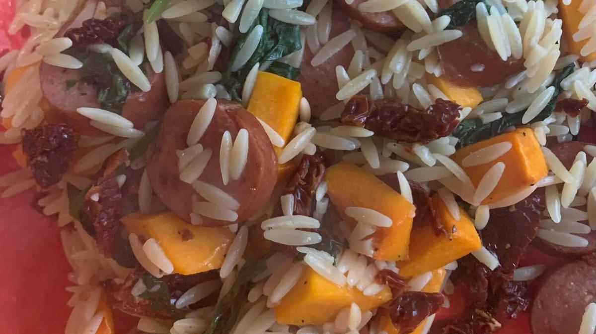 Squash-with-sausage-and-orzo-BU-photo