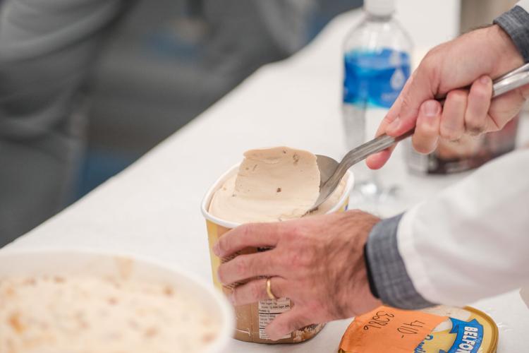 Ice cream judging