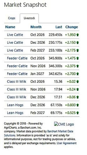 Market snapshot