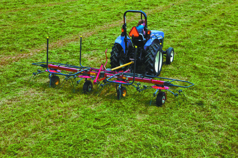 New Holland ProTed rotary tedders dry down hay faster