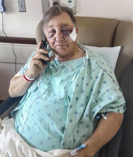Bruce Klemm  in hospital