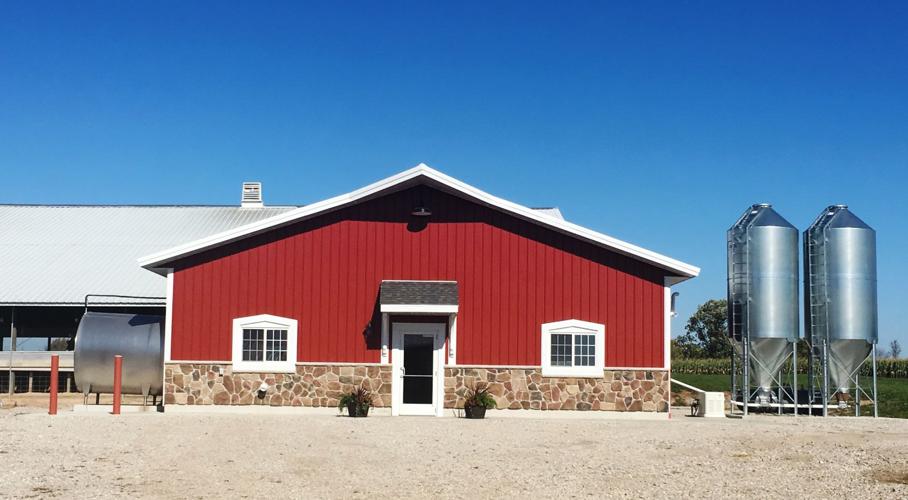 Jenlar Holsteins and Brown Swiss milk house and office