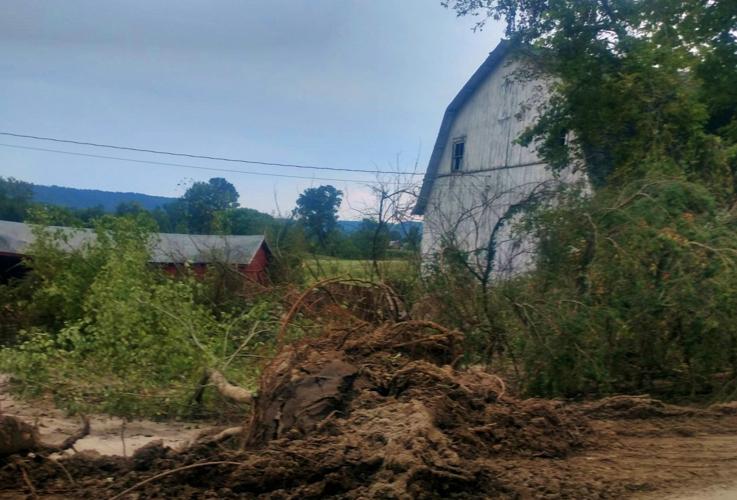 Farms damanged