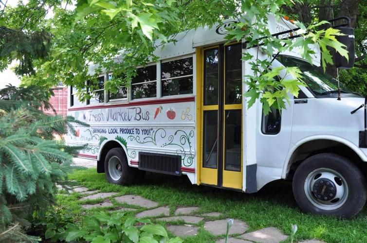 Slagers' produce delivery bus