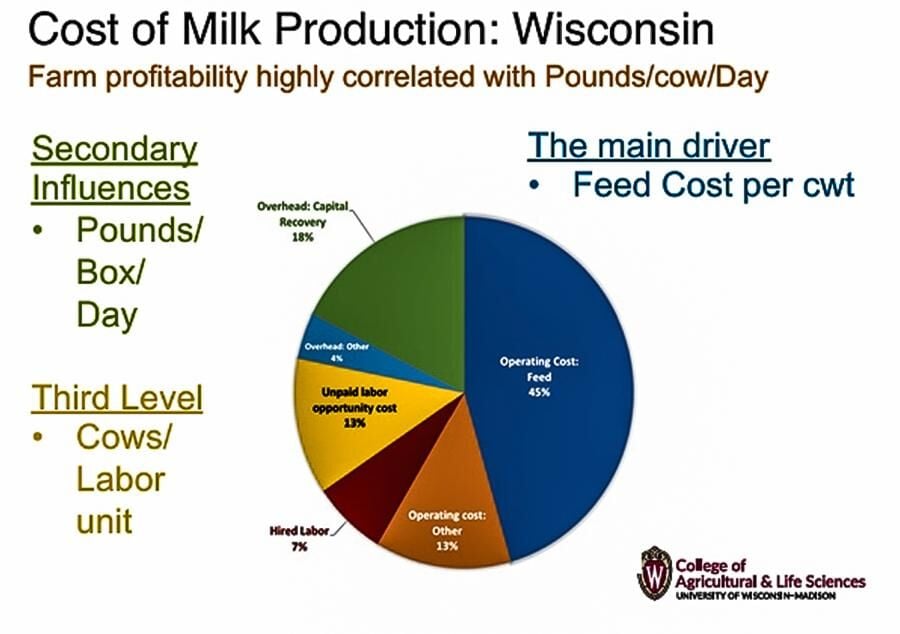 Cost of milk production