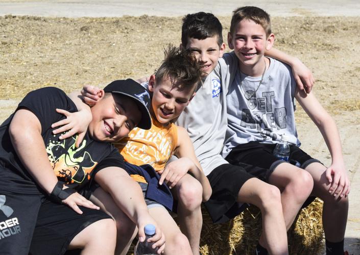 Kaden Olivero, Connor Wipperfurth, Derek Ferkey and Jackson Hensiak.