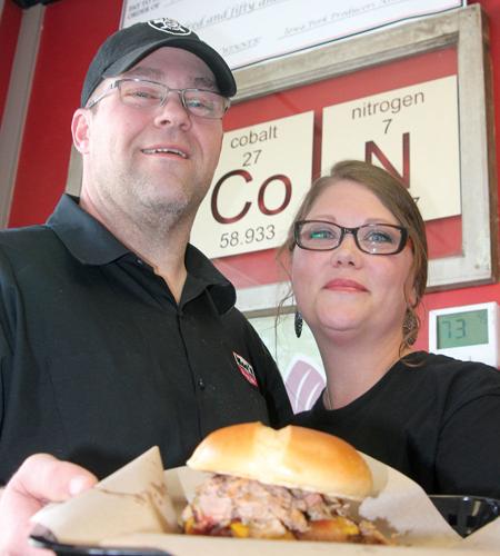 Jeremy and Nicole Biondi of Moo’s BBQ