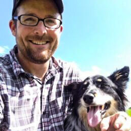 Chris Holman and Luna