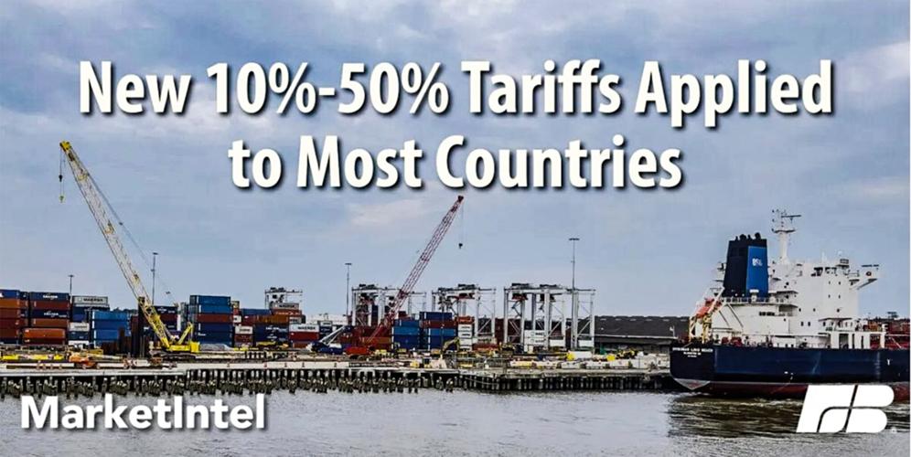 New tariffs