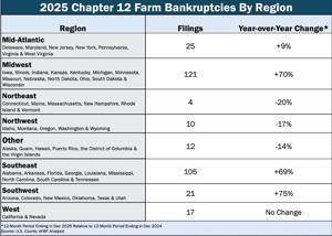 Bankruptcy details