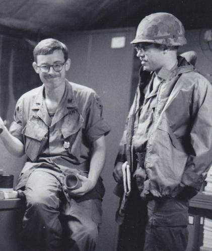 Mark Dillon and Harlen Persinger in Vietnam