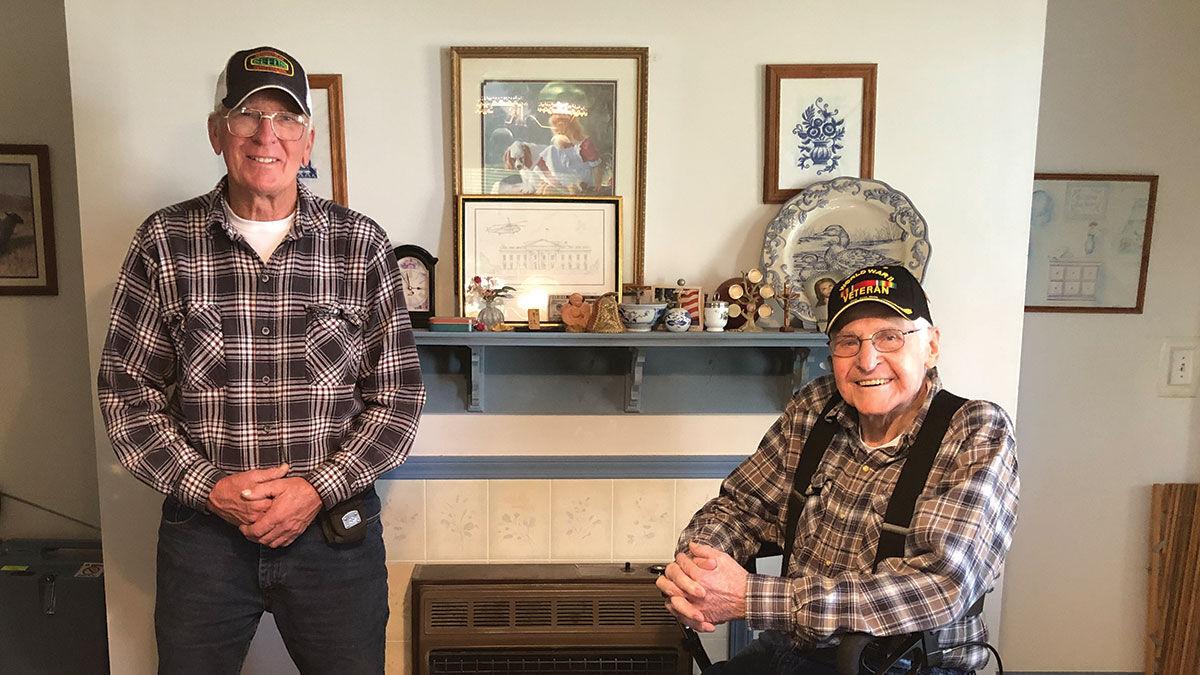 Ted (left) and Fred Bethmann
