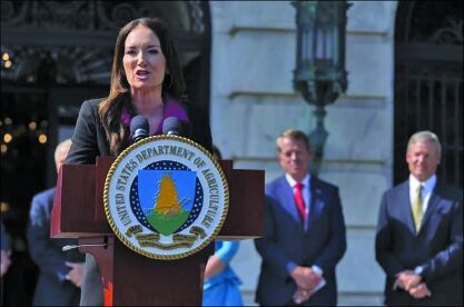 Agriculture Secretary Brooke Rollins