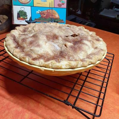 Francine’s Best Pie Crust, Using Crisco Butter Flavor