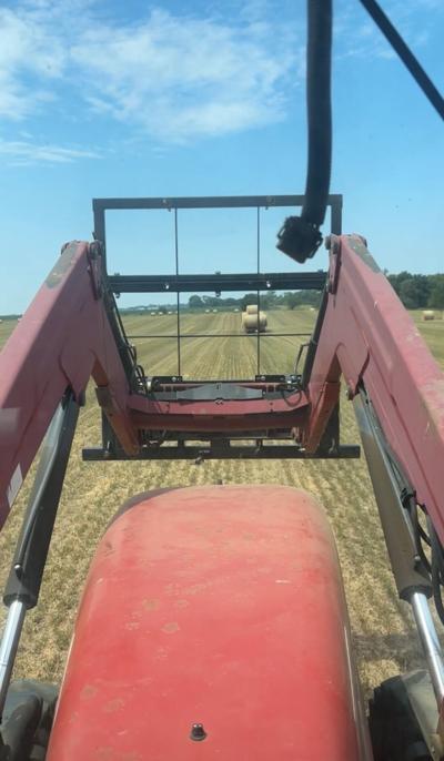 Moving hay