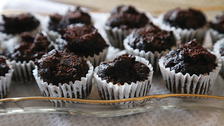 Sweet Potato Brownie Bites