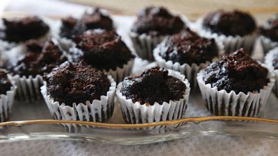 Sweet Potato Brownie Bites