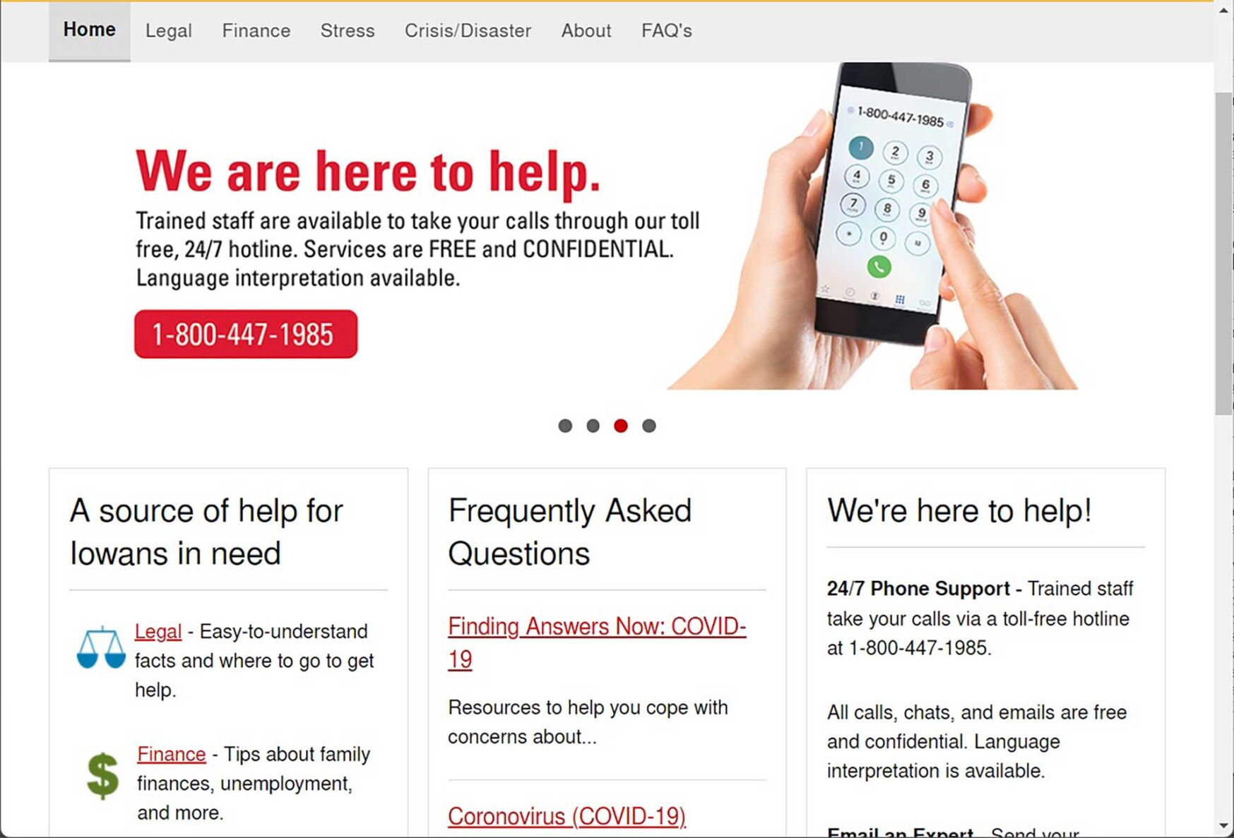 mental health screenshot