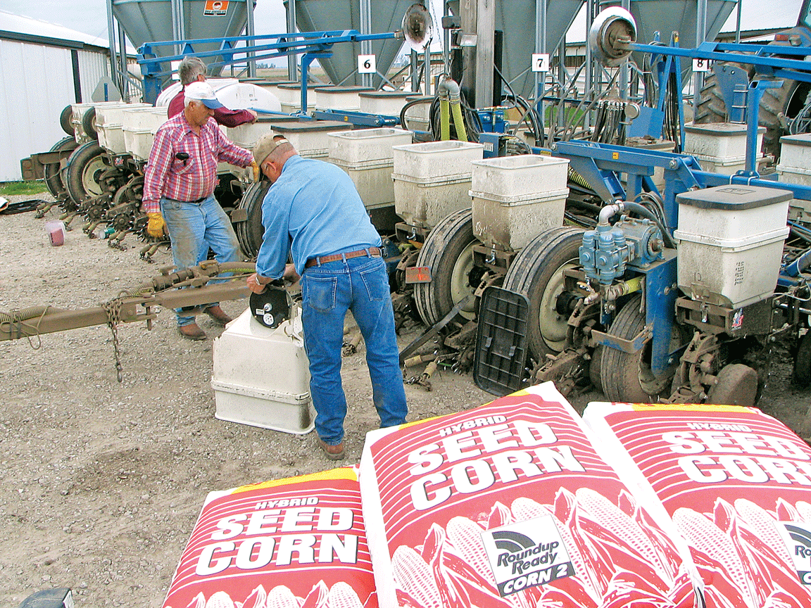 seed corn planter farmers