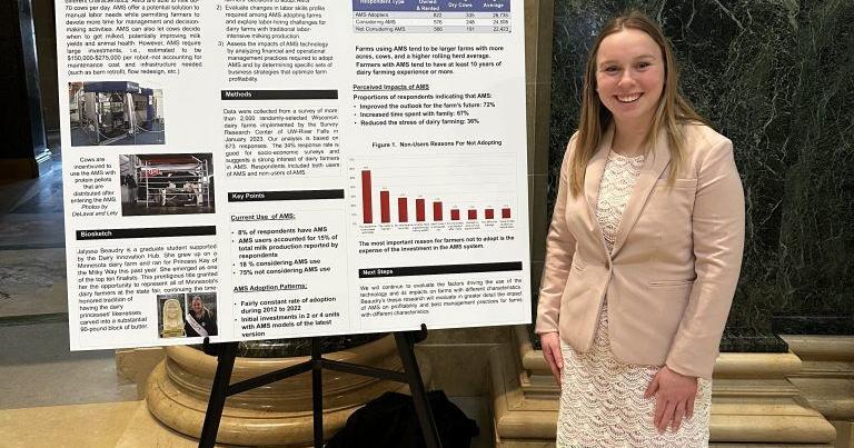 Beaudry with presentation