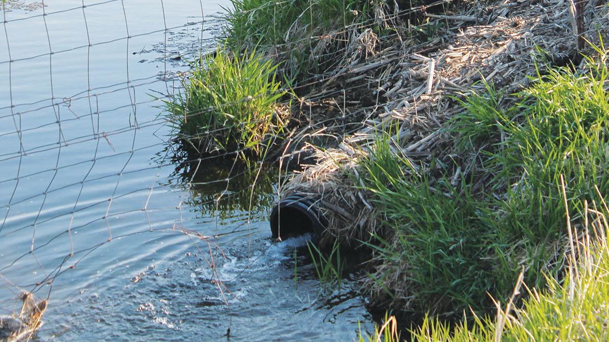 Field drainage