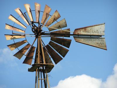 Windmill reflects winds of change