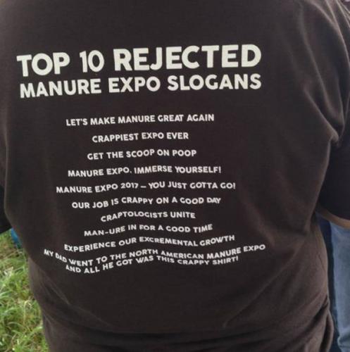 Manure expo shirt