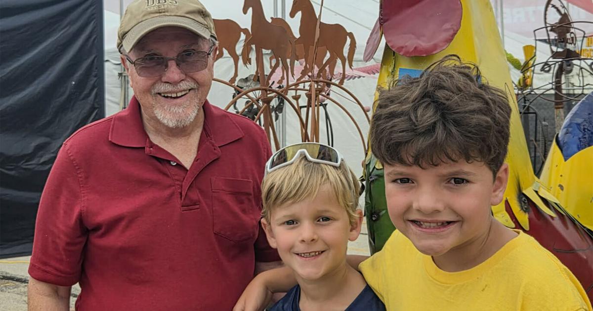 Grandsons at fair