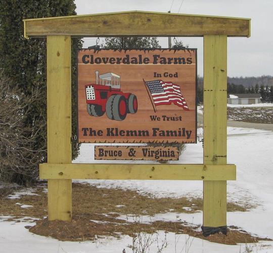 Farm sign