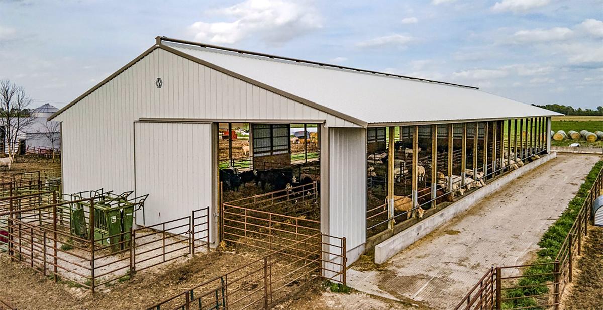 Calving barn