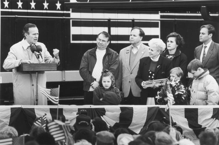1992 Republican winner: George H. W. Bush