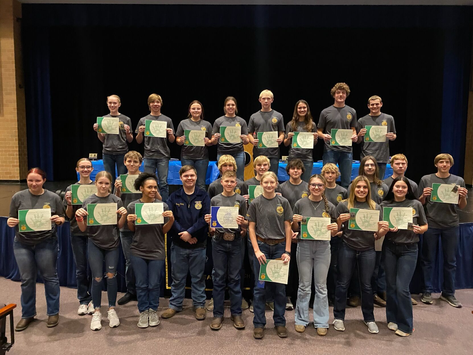 Beatrice FFA Chapter first FFA chapter in the state renewed