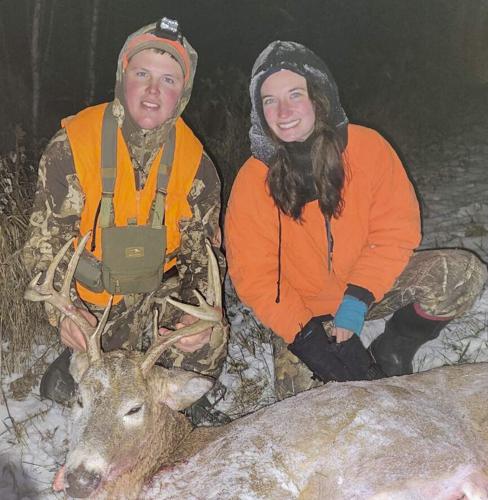 Joey Dushek and Selina Walters