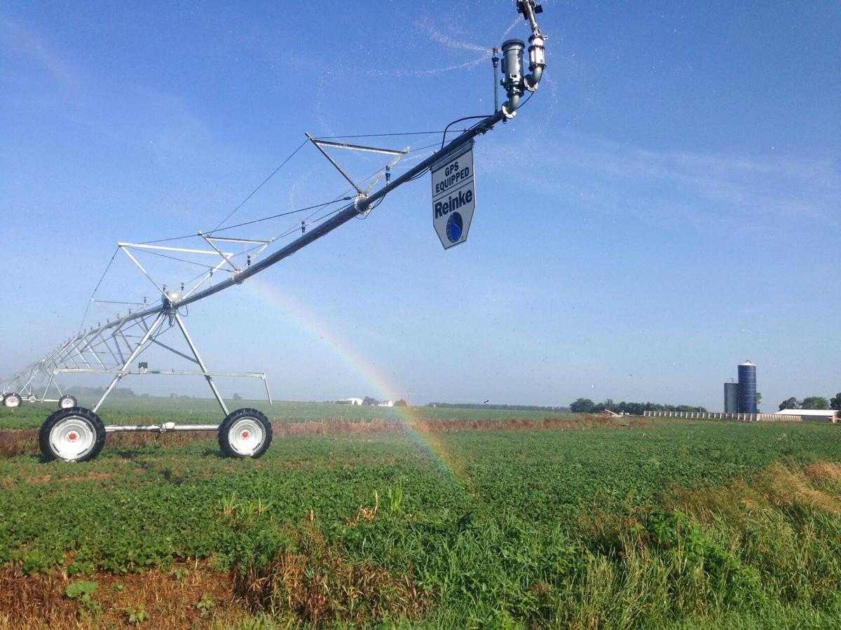 Irrigation rainbow