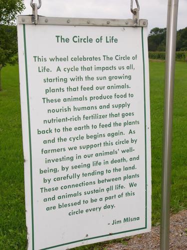Circle of Life sign