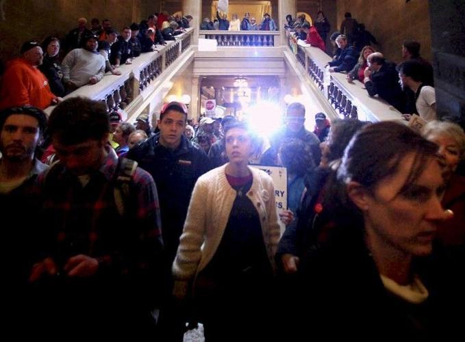 Pouring into Capitol
