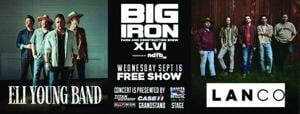 Eli Young Band, LANCO to perform at this year’s free Big Iron concert