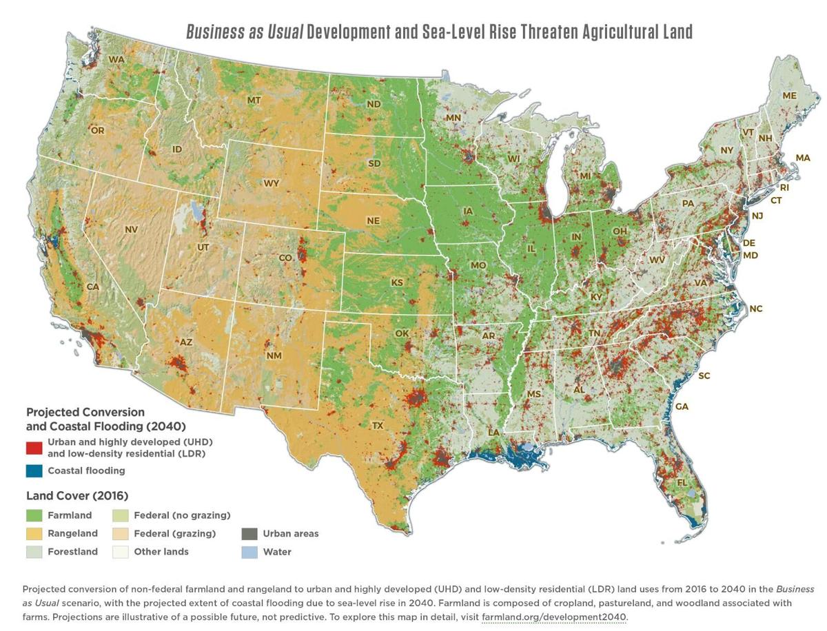 Ag land threatened