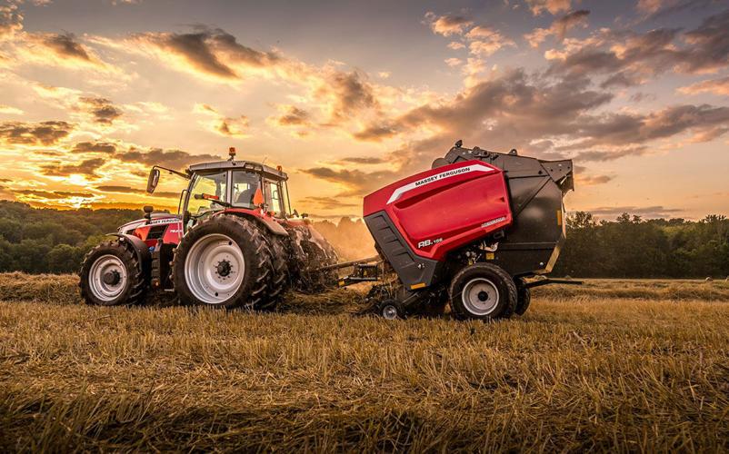 Massey Ferguson baler