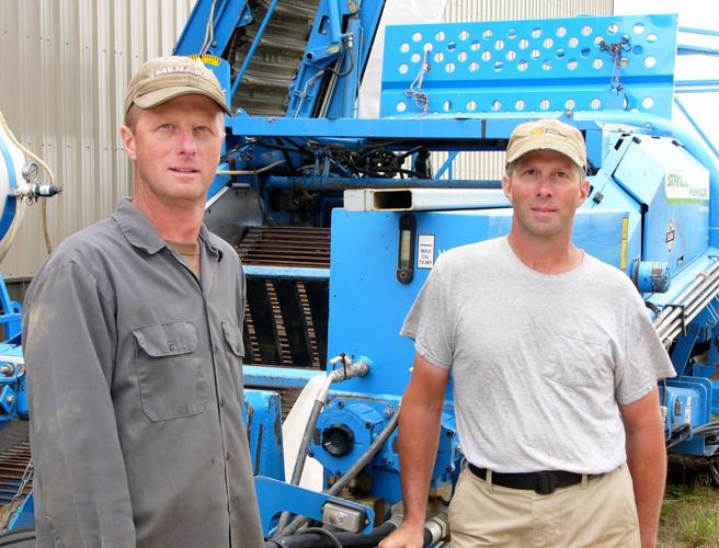Igls' potato harvester from England