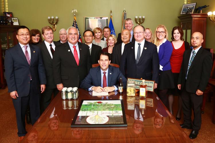 Walker signs ginseng-designation bill