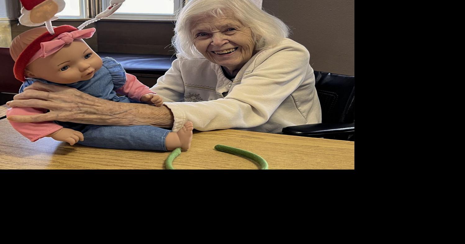 Marcia with doll