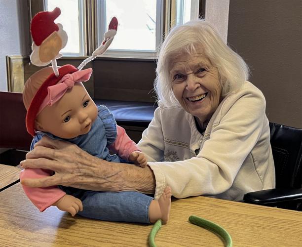 Marcia with doll